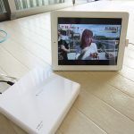 iPadでテレビを見る。