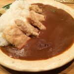 三茶の華麗なカレー屋さん、香麗屋の天ぷらカレー。